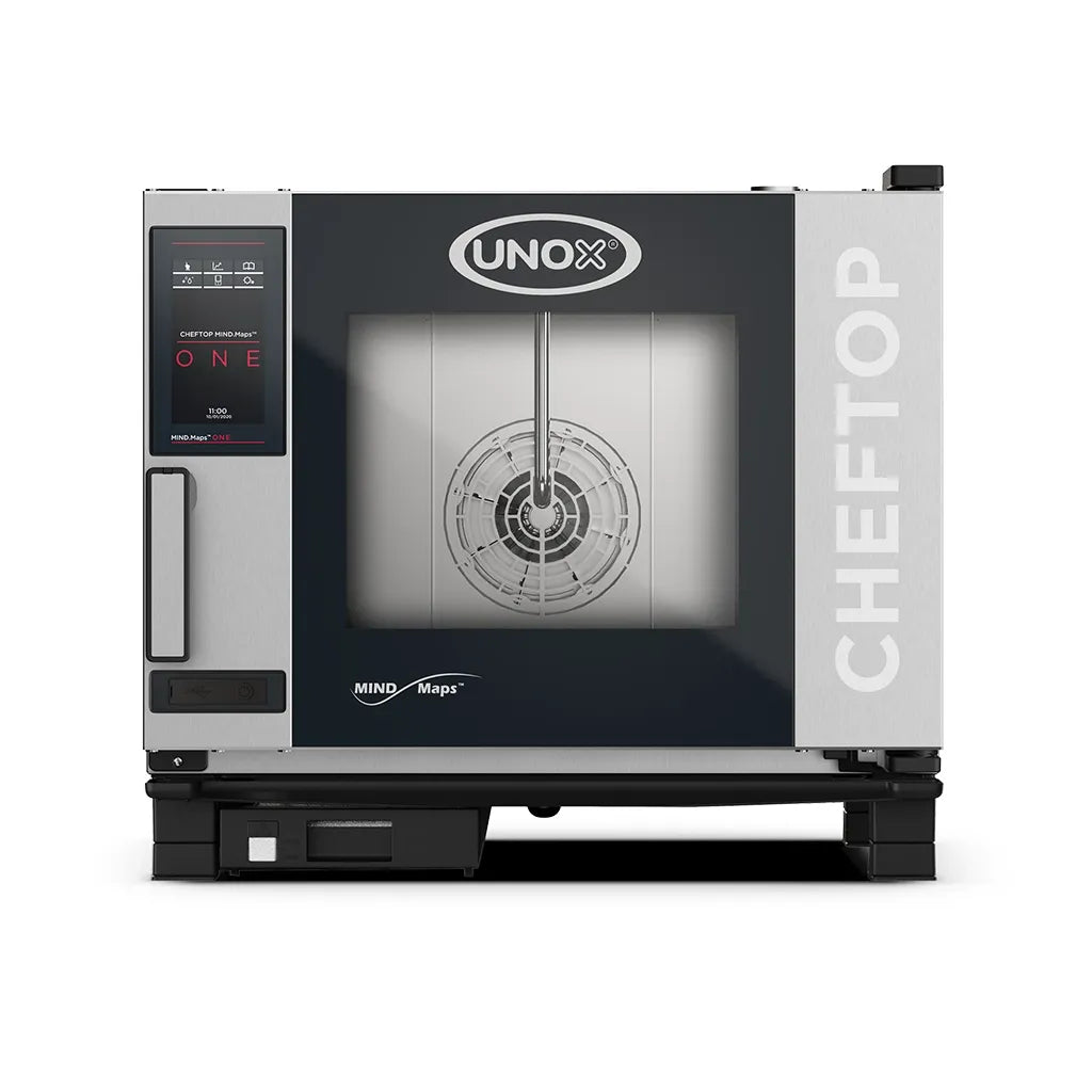 Unox XEVC-0511-E1LM-MS Cheftop Mind Maps One 5 Grid Electric Combination Oven.