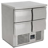Blizzard BCC2-4D Compact Counter 4 Draw Fridge 1/1GN 240 Litres