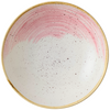 Churchill Stonecast Coupe Bowl Accents Pink 24.80cm Case Size 12 - Cater-Connect Ltd