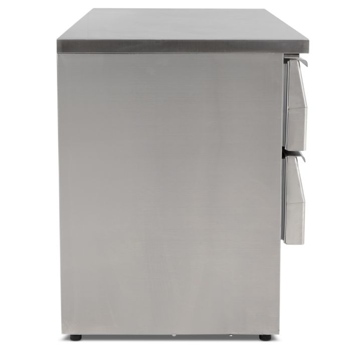 Blizzard BCC2-4D Compact Counter 4 Draw Fridge 1/1GN 240 Litres
