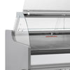 Blizzard BCG200WHV2 Serve Over Curved Glass White Counter Merchandiser 1965mm