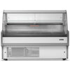 Blizzard BCG150WHV2 Serve Over Curved Glass White Counter Merchandiser 1580mm