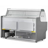 Blizzard BCG150WHV2 Serve Over Curved Glass White Counter Merchandiser 1580mm
