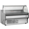 Blizzard BCG150WHV2 Serve Over Curved Glass White Counter Merchandiser 1580mm