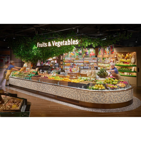 Commercial Supermarket Interior Design, Build & Install Service