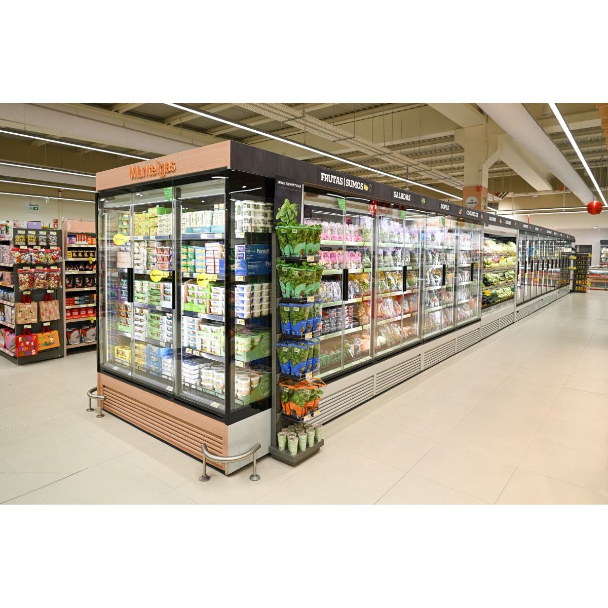 Commercial Supermarket Interior Design, Build & Install Service