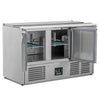 Blizzard BSP3 Three Door Compact Saladette Counter Fridge 368 Litres