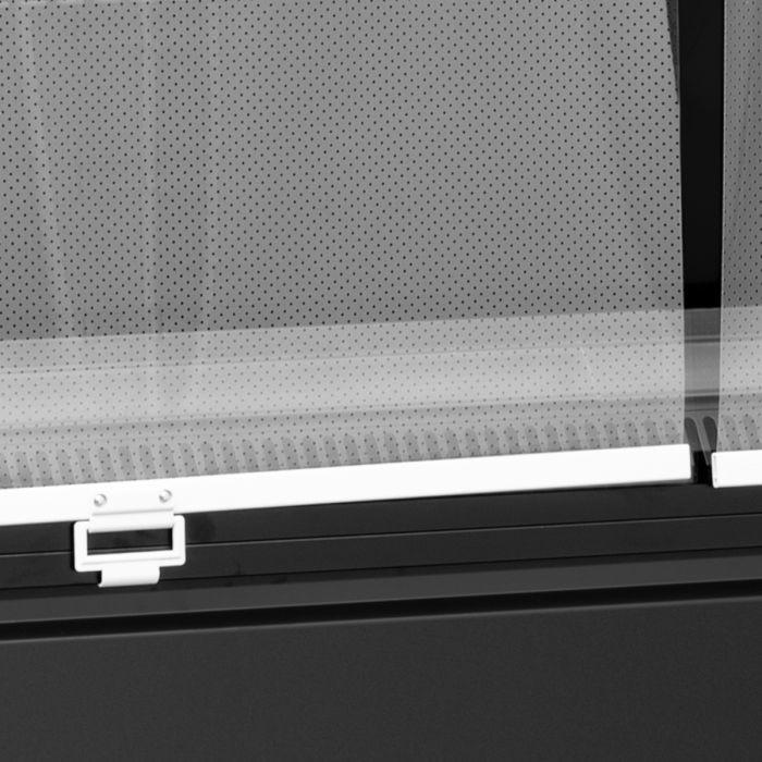 Blizzard BTD100BKV2 Black 4 Tier Slim Merchandiser 360 Litres