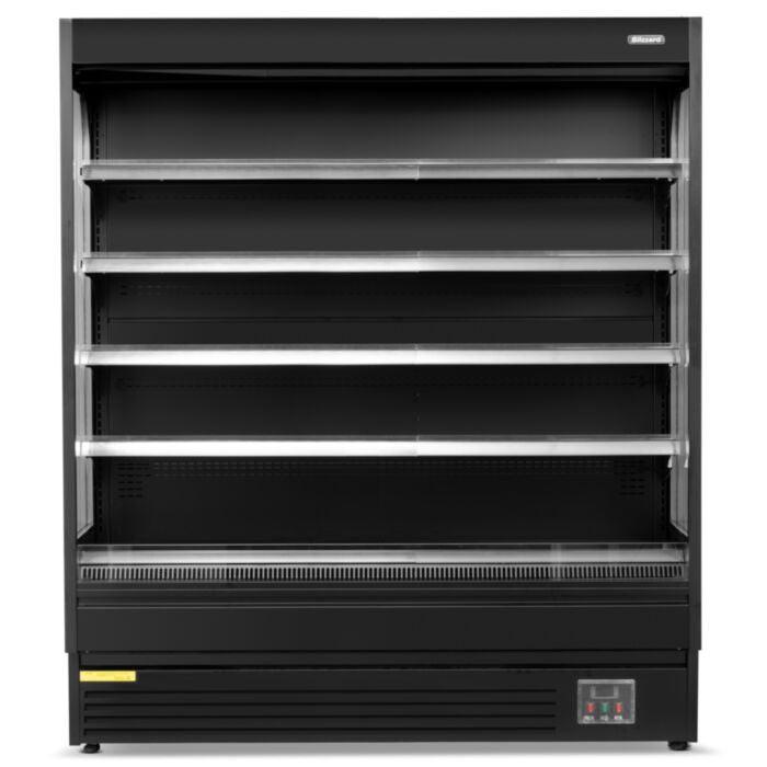 Blizzard BTD100BKV2 Black 4 Tier Slim Merchandiser 360 Litres