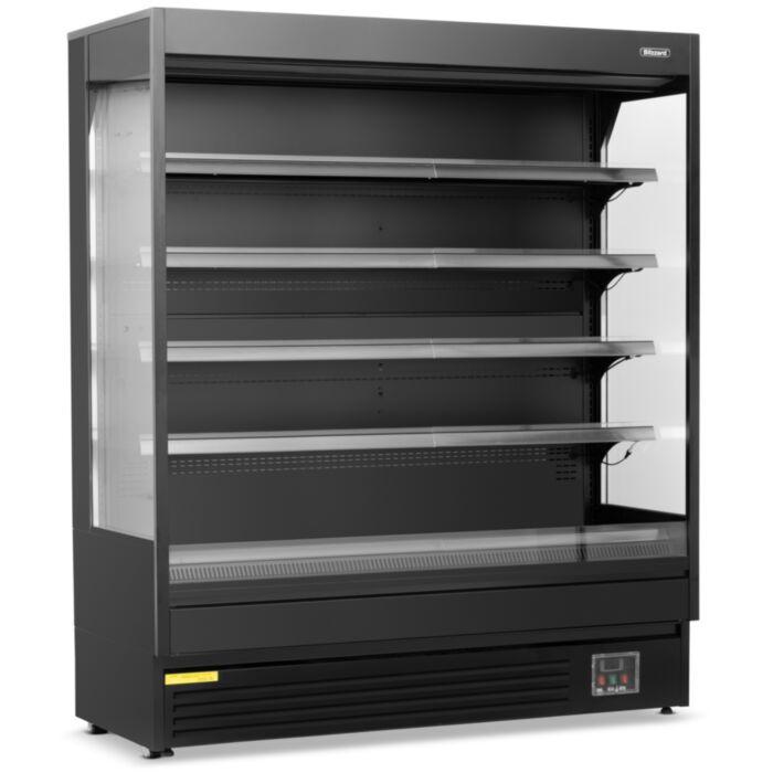 Blizzard BTD150BKV2 Black 4 Tier Slim Merchandiser 540 Litres