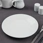 Olympia CC208 Athena Wide Rimmed Plates 228mm White Case Size 12