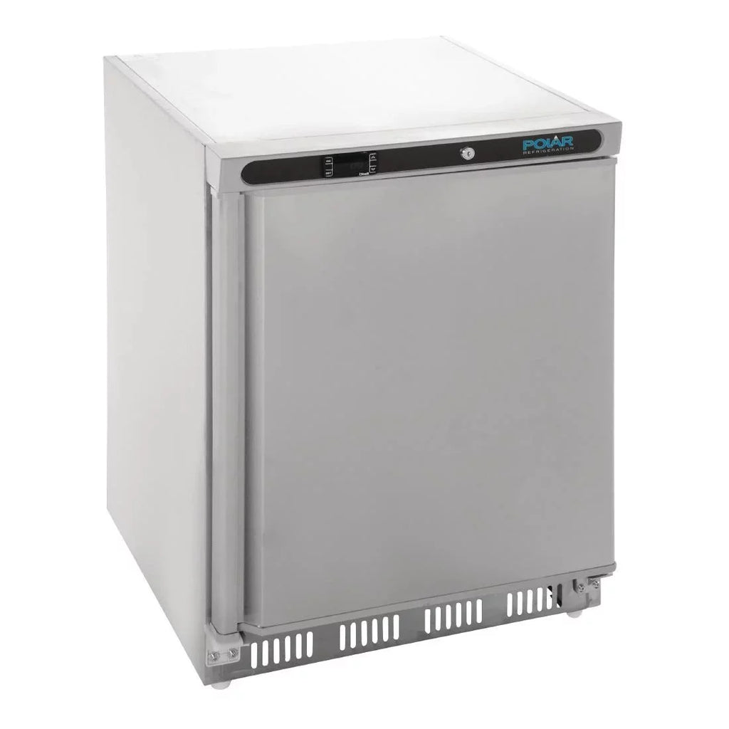 Polar C-Series CD081 Stainless Steel Under Counter Freezer 140Ltr
