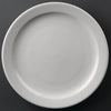 Olympia Athena Narrow Rimmed Plates 254mm Case Size 12