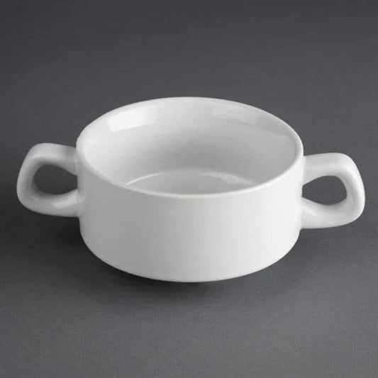 Olympia Athena Stacking Soup Bowls 160mm 290ml Case Size 12