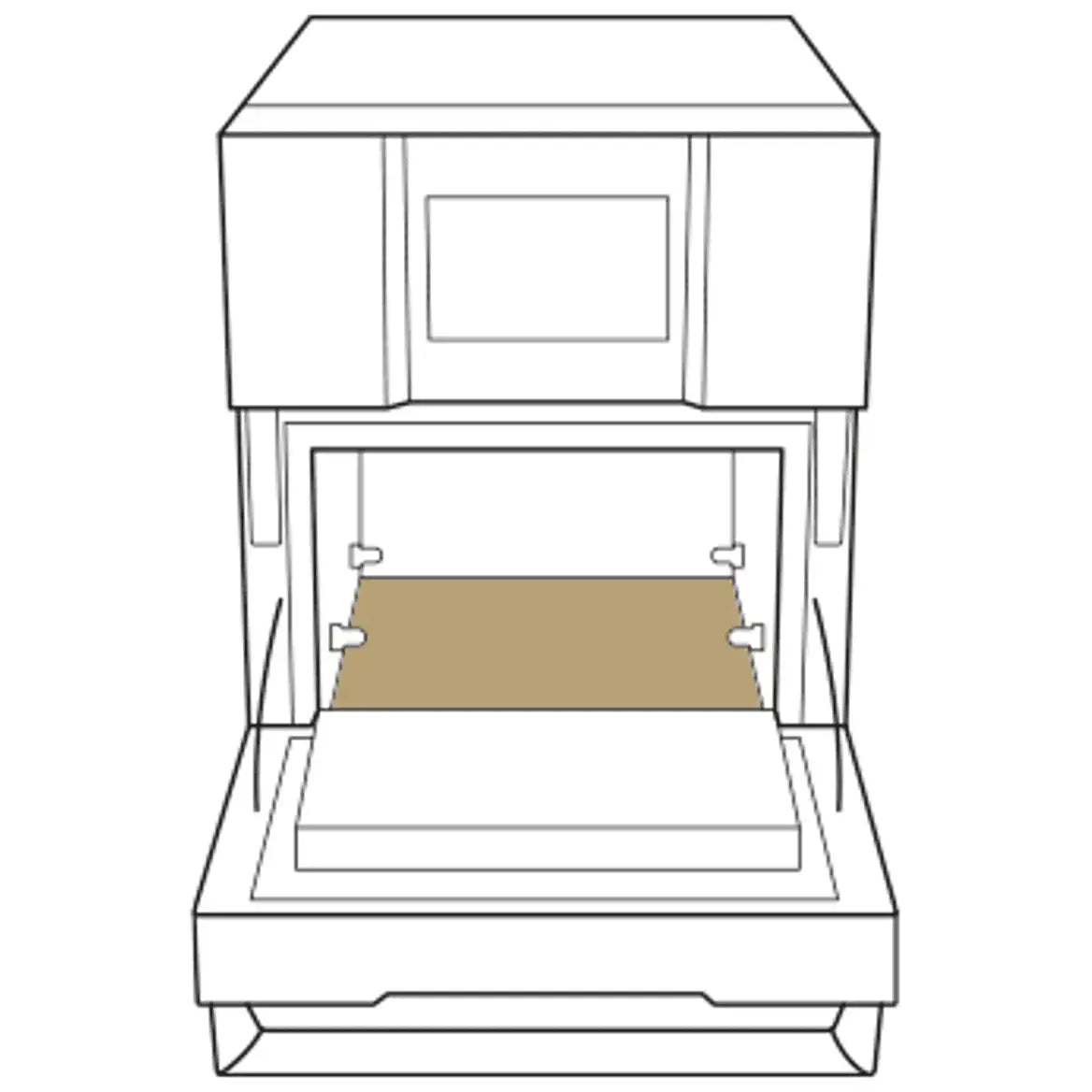 Unox Speed Compact Eco Oven Non-Stick Cooking Chamber Sheet
