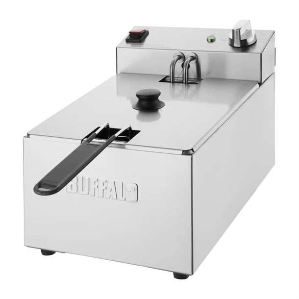 Buffalo CU616 Countertop Single Tank Electric Fryer 5 Litres