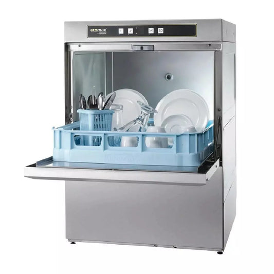 Hobart Ecomax Dishwasher F504S With Water Softener