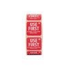 Hygiplas Removable Use First Labels 1000 Pack