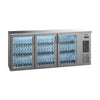 Gamko E3/222GMUCS84 Undercounter Stainless Steel 3 Door Bottle Cooler