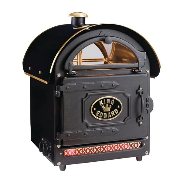 King Edward PB1FV Small Black Potato Baker Oven 25 Capacity