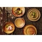 Olympia FA312 Canvas Shallow Tapered Bowl Sienna Rust 200mm Case Size 6