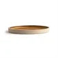 Olympia FA307 Canvas Flat Round Plate Sienna Rust 180mm Case Size 6
