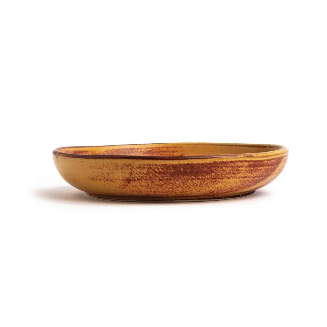 Olympia Canvas Coupe Bowl Sienna Rust 230mm Case Size 6