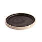 Olympia FA314 Canvas Flat Round Plate Delhi Black 180mm Case Size 6