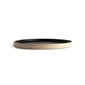 Olympia FA315 Canvas Flat Round Plate Delhi Black 250mm Case Size 6