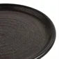 Olympia FA316 Canvas Small Rim Round Plate Delhi Black 180mm Case Size 6