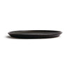 Olympia Canvas Small Rim Round Plate Delhi Black 265mm Case Size 6