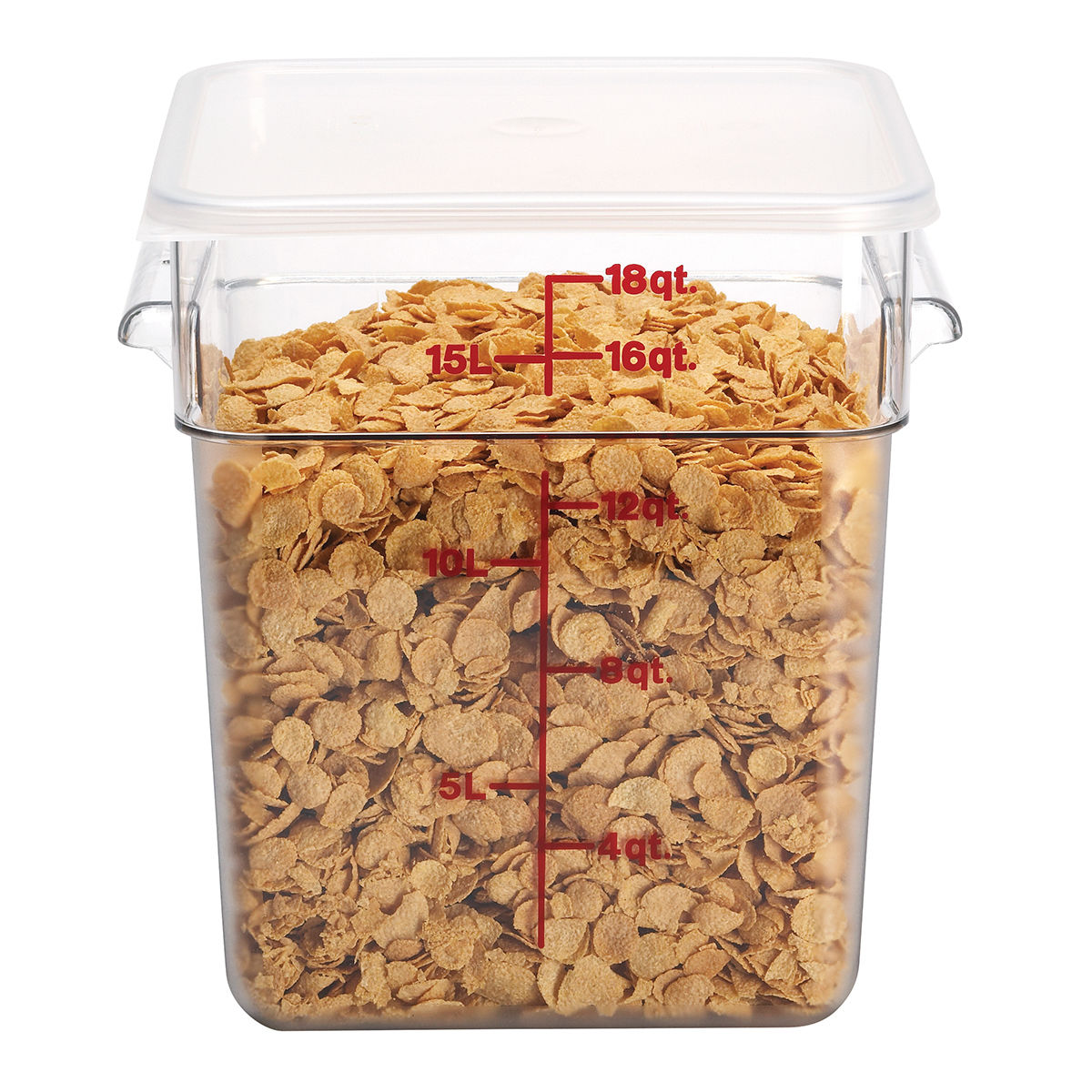 Cambro 18SFSCW135 Camwear CamSqaure Food Container 17.2 Litres