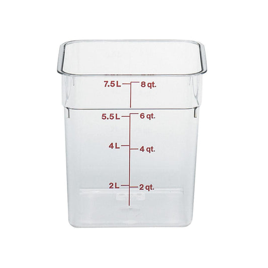Cambro 8SFSCW135 Camwear CamSqaure Food Container 7.6 Litres
