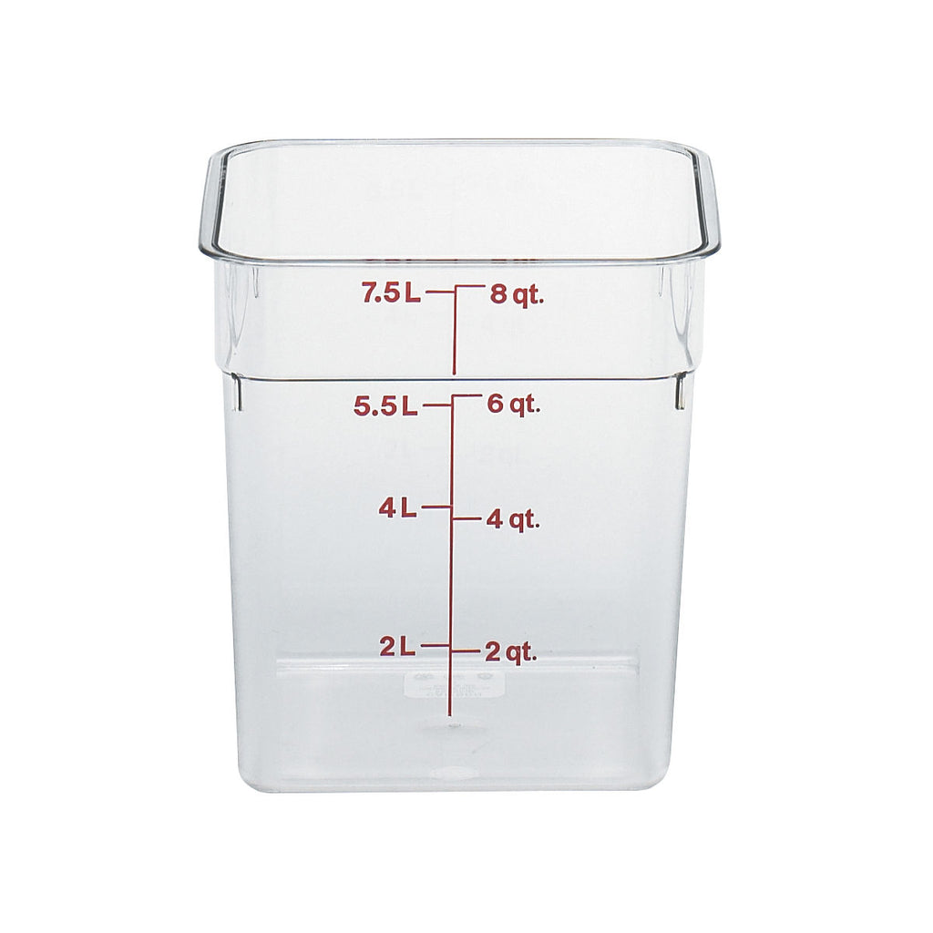 Cambro 8SFSCW135 Camwear CamSqaure Food Container 7.6 Litres