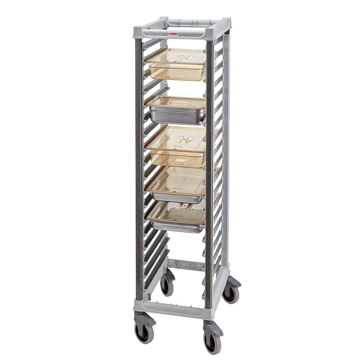 Cambro 1/1 Gastronorm 9 Tier Food Trolley.