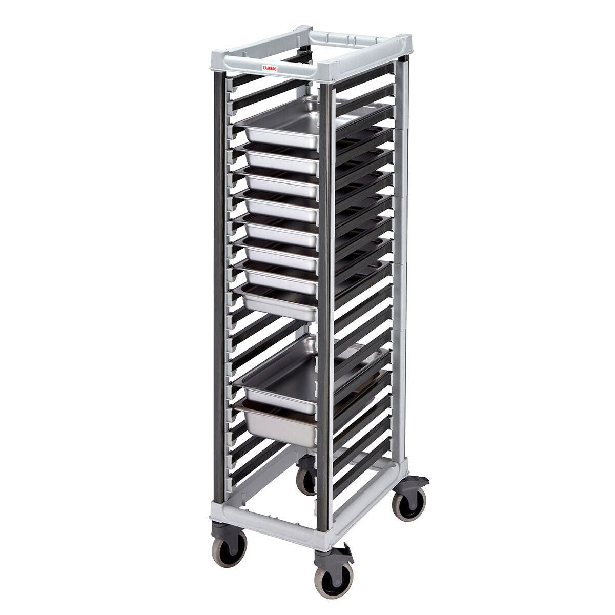 Cambro 1/1 Gastronorm 18 Tier Food Trolley.