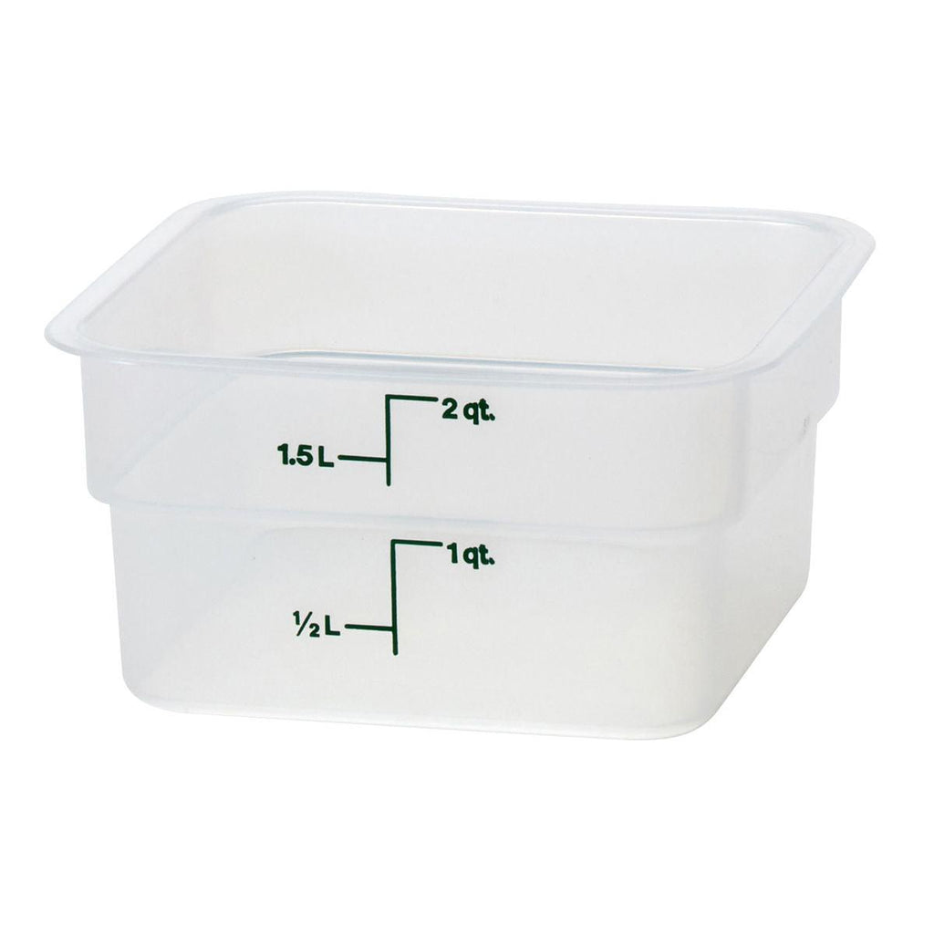 Cambro Translucent CamSquare Food Container 1.9 Litres
