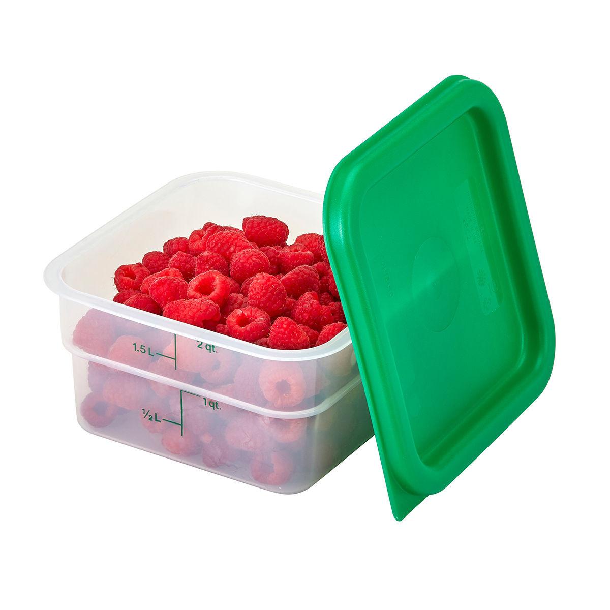 Cambro Translucent CamSquare Food Container 1.9 Litres