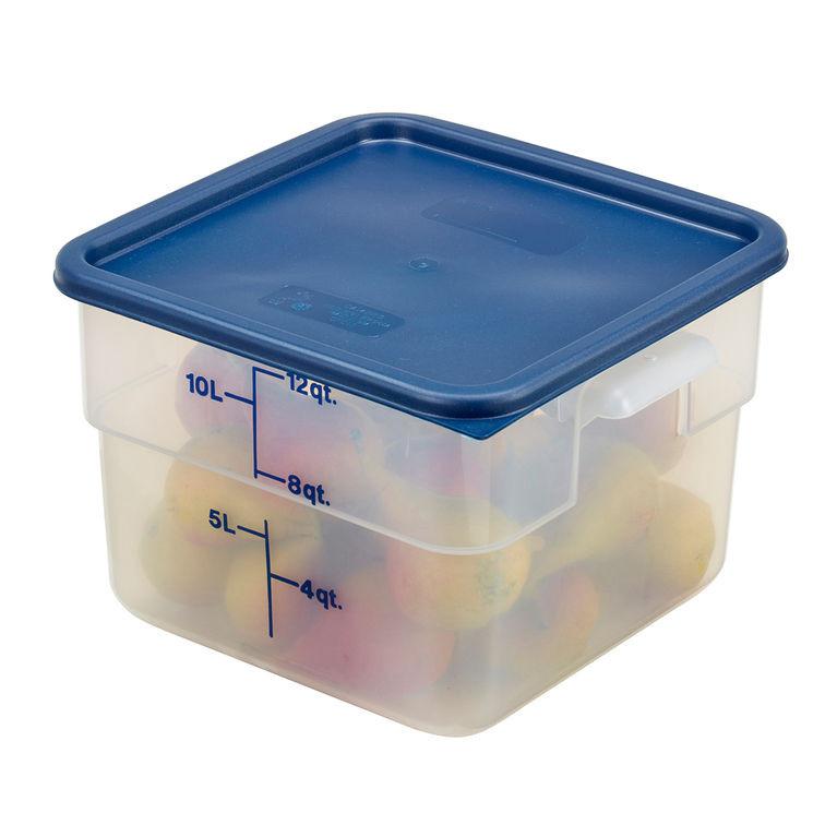 Cambro SFC12453 11.4 - 20.8L CamSquare Blue Poly Lid