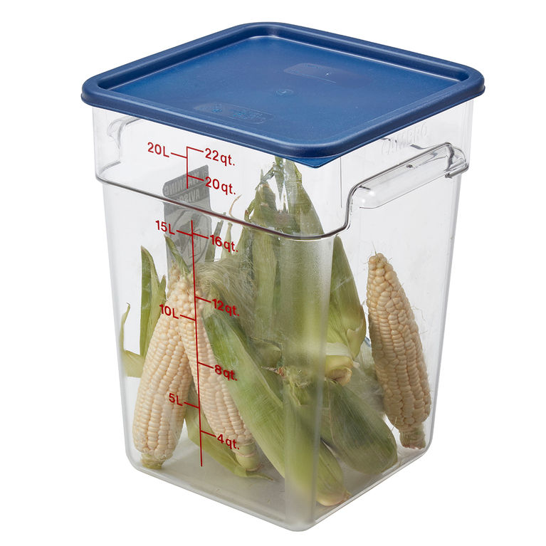 Cambro 22SFSCW135 Camwear CamSqaure Food Container 20.8 Litres