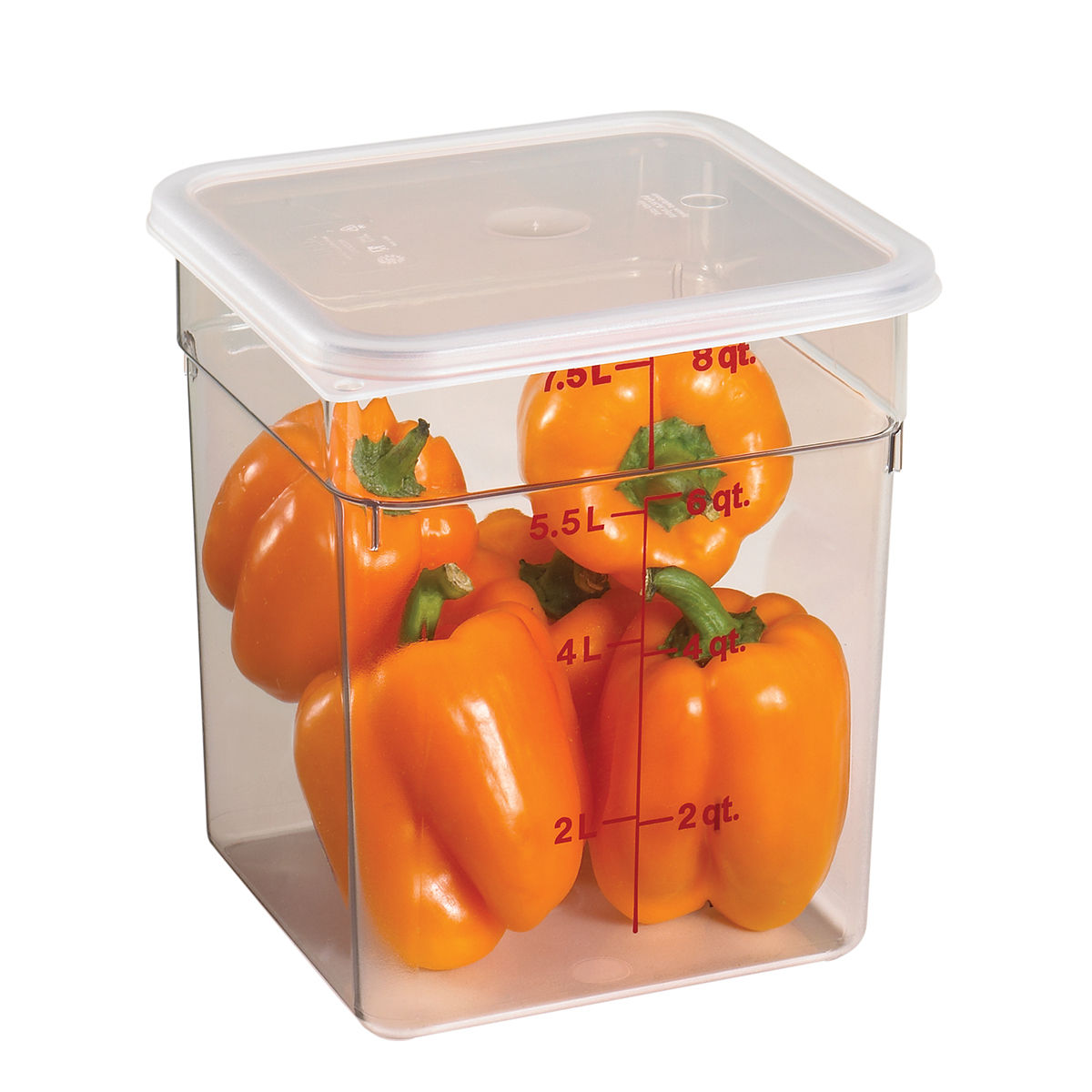 Cambro 8SFSCW135 Camwear CamSqaure Food Container 7.6 Litres