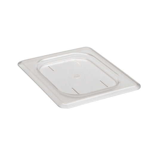 Cambro 80CWC135 Camwear Clear Polycarbonate Flat Lid 1/8GN