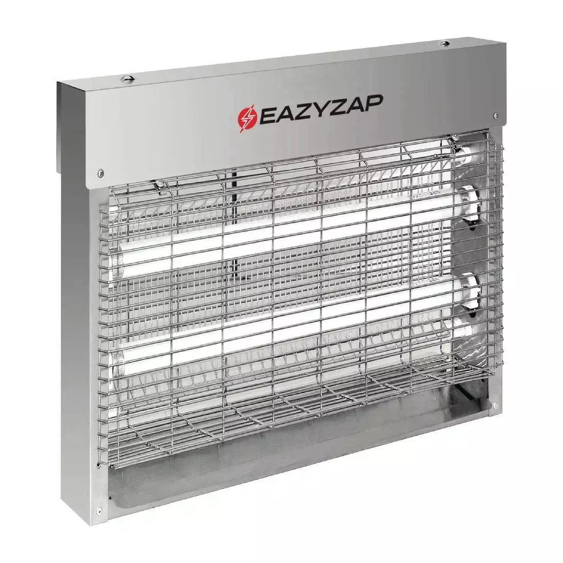 Eazyzap Energy Efficient Stainless Steel LED Fly Killer 30m² - Cater-Connect Ltd