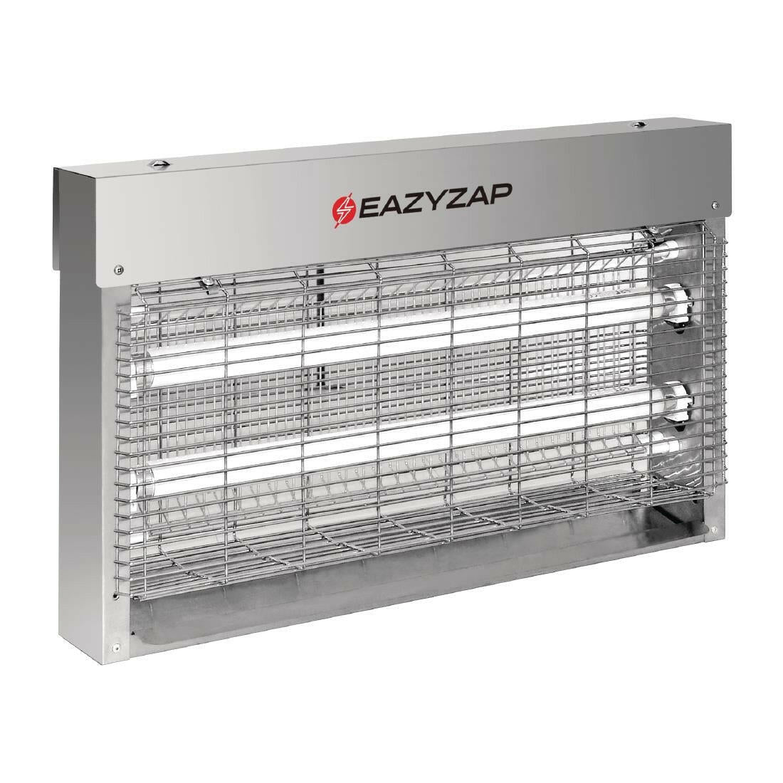 Eazyzap Energy Efficient Stainless Steel LED Fly Killer 100m² - Cater-Connect Ltd