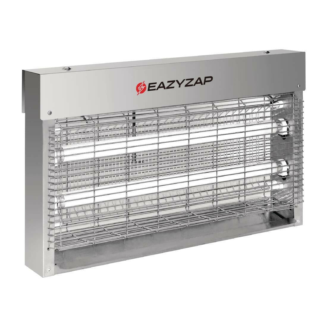 Eazyzap Energy Efficient Stainless Steel LED Fly Killer 150m² - Cater-Connect Ltd