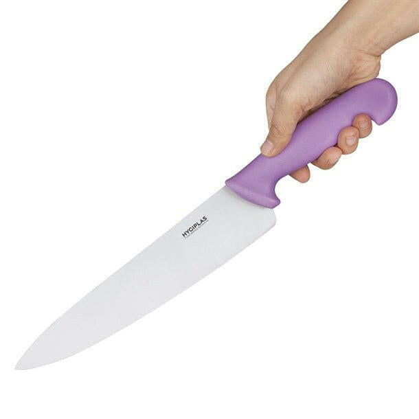 Hygiplas Allergen Chef Knife Purple 25cm