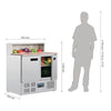 Polar G-Series Pizza Prep Counter Fridge 288 Litres