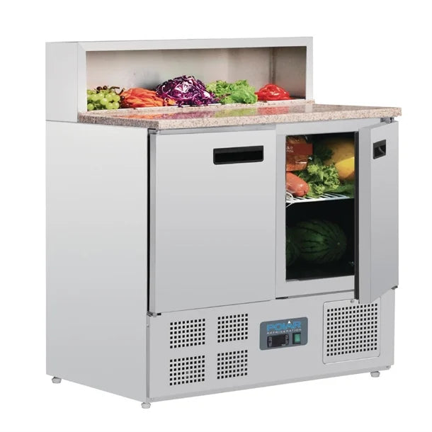 Polar G-Series Pizza Prep Counter Fridge 288 Litres
