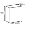 Hoshizaki K220L DR G U White Compact Undercounter Fridge 123 Litres
