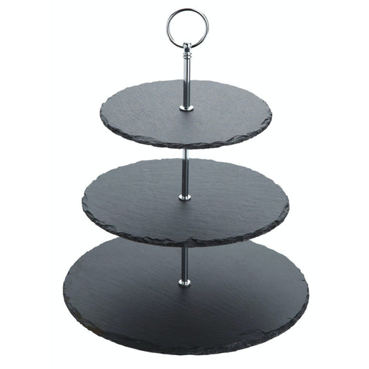 Artesà Appetiser Slate 3 Tier Serving Stand 28.5cm x 34.5cm